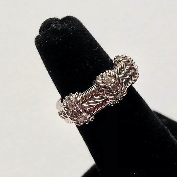 JUDITH RIPKA STERLING SILVER RING - Picture 5 of 9